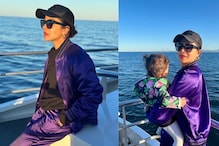 Priyanka Chopra Jonas’s Chic Purple Ensemble For Whale Watching Outing in Queensland